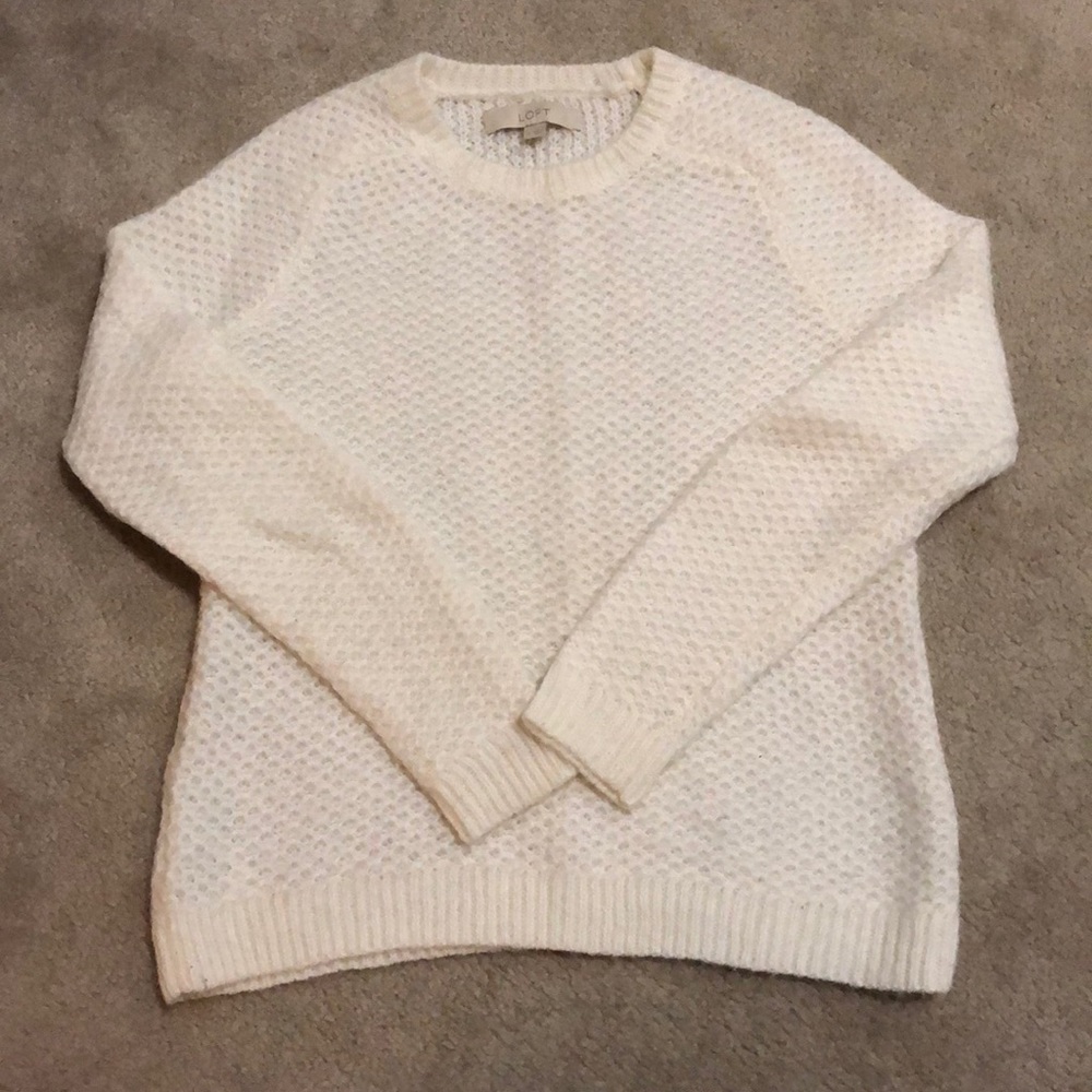 Honeycomb Knit Sweater
